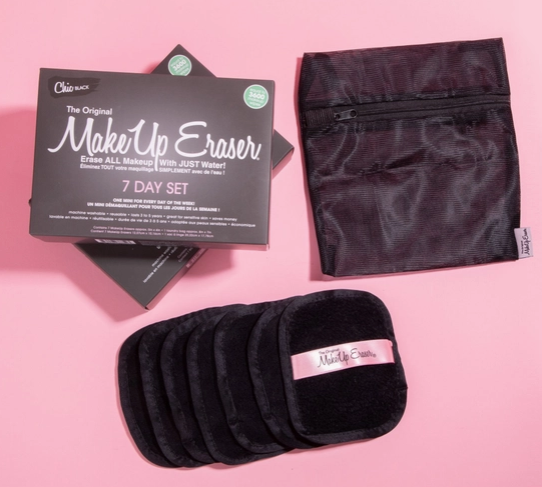 Makeup Eraser 7-day Set (Black)