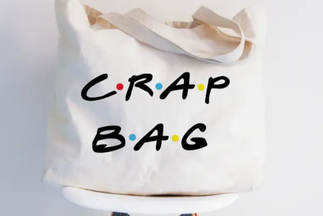 Friends Crap Bag Tote