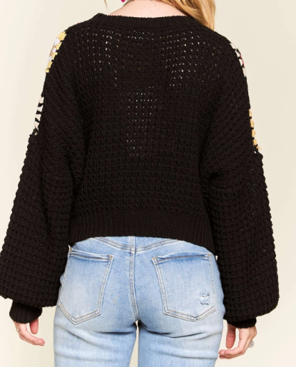 Multi Color Crochet Crop Top - On Mays Street