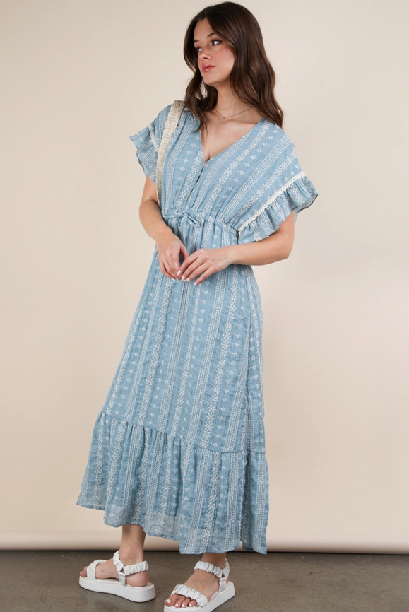 Boho Midi Dress: Back-to-School - On Mays Street