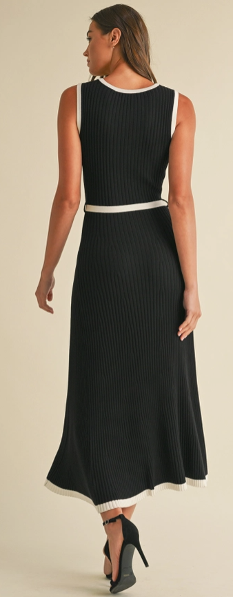 Sleeveless Midi Sweater Dress - On Mays Street