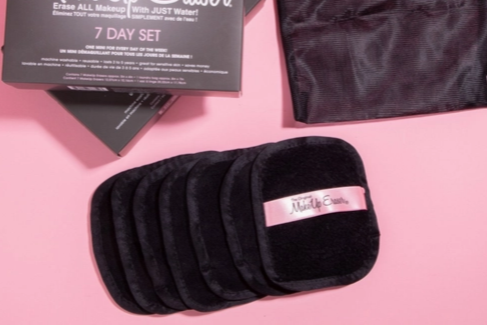 Makeup Eraser 7-day Set (Black) - On Mays Street