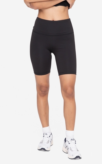 High waist Biker Short (Black) - On Mays Street