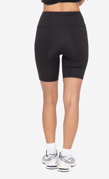 High waist Biker Short (Black) - On Mays Street