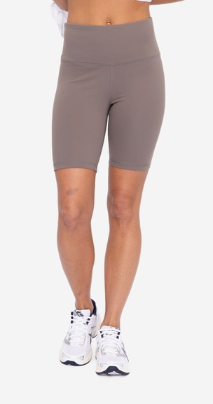 High Waist Biker Shorts (Olive) - On Mays Street