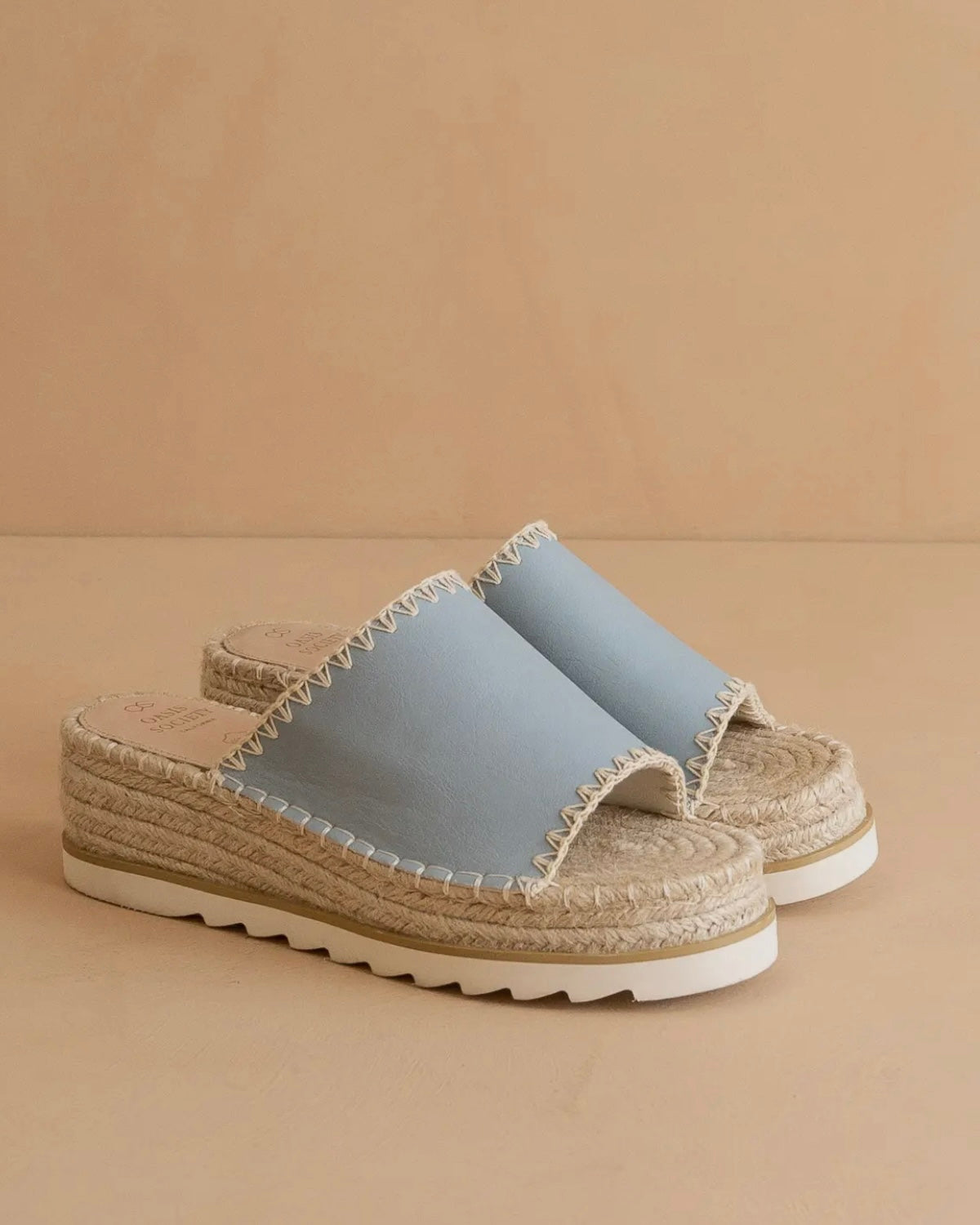 The Vista Blue | Espadrille Platform Sandal - On Mays Street