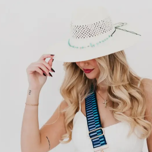 Shell Beach Western Sun Hat - On Mays Street