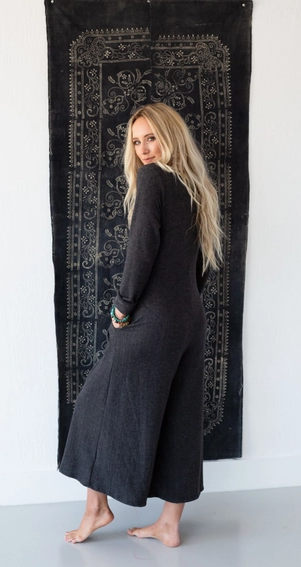 Simply Comfort Jumpsuit (Dark Gray) - On Mays Street